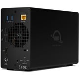 OWC Gemini Thunderbolt Dock e custodia di archiviazione RAID a doppio bay, Disk enclosure Nero