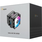 Ocypus Delta A62 ARGB, raffreddamento CPU  Nero