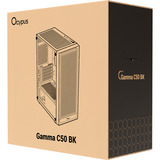 Ocypus Gamma-C50-BKG400XX-GL, Chassis Tower Nero