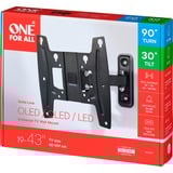 One for all WM4241, Montaggio a parete Nero