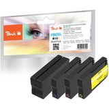 Peach PI300-998 cartuccia d'inchiostro 4 pz Compatibile Resa standard Nero, Ciano, Magenta, Giallo Resa standard, 30 ml, 14 ml, 880 pagine, 4 pz, Confezione multipla