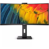 Philips Serie 5000 34B1U5600CH/00 Monitor PC 86,4 cm (34") 3440 x 1440 Pixel Wide Quad HD LCD Nero, Monitor LED Nero, 86,4 cm (34"), 3440 x 1440 Pixel, Wide Quad HD, LCD, 4 ms, Nero