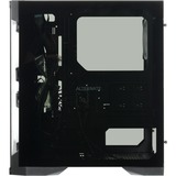 RAIJINTEK Silenos Pro Midi Tower Nero, Trasparente Nero, Midi Tower, PC, Nero, Trasparente, ATX, micro ATX, Mini-ITX, Metallo, Vetro temperato, Giocare