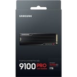 Samsung 9100 PRO Heatsink PCIe® 5.0 NVMe™ M.2 SSD - 1 TB, Disco a stato solido 1 TB, M.2, 14700 MB/s