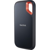 SanDisk Extreme Portable 500 GB Nero Nero/Orange, 500 GB, USB tipo-C, 3.2 Gen 2 (3.1 Gen 2), 1050 MB/s, Protezione della password, Nero