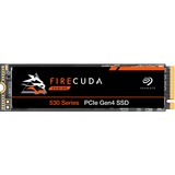 Seagate FireCuda 530 M.2 4000 GB PCI Express 4.0 3D TLC NVMe, Disco a stato solido 4000 GB, M.2, 7300 MB/s