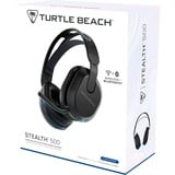 Turtle Beach Stealth 500 Nero PlayStation Cuffie da Gioco Wireless con 40 ore Batteria e Bluetooth per PS5, PS4, PC e Mobile, Cuffia da gioco Nero, PS4, PC e Mobile, Wireless, Gaming, 20 - 20000 Hz, 230 g, Auricolare, Nero