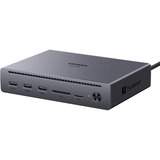 UGREEN Maxidok 10-in-1 Thunderbolt 5 Docking, Docking station argento, Docking