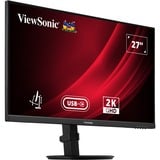 ViewSonic VG Series VG2709-2K-MHDU-2 Monitor PC 68,6 cm (27") 2560 x 1440 Pixel Quad HD LED Nero, Monitor LED Nero, 68,6 cm (27"), 2560 x 1440 Pixel, Quad HD, LED, 4 ms, Nero