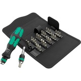 Wera 05057113001, Set di bit Nero/Verde