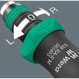 Wera Kraftform Kompakt 838 RA-R M Imperial Set 1, con funzione a cricchetto, Set di bit Nero/Verde