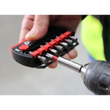 Wiha Set di punte BitBuddy TY-Bits 49mm, 7 pezzi, Set di bit Nero/Rosso