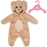 ZAPF Creation BABY born Bear Suit 43cm, Accessori della bambola BABY born Bear Suit 43cm, Salopette per bambola, 3 anno/i