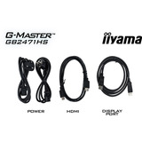 iiyama G-MASTER G2471HS-B1 Monitor PC 61 cm (24"), Monitor di gioco Nero (opaco), 61 cm (24")
