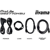 iiyama G-MASTER GB2770HSU-B6 Monitor PC 68,6 cm (27") 1920 x 1080 Pixel Full HD LCD Nero, Monitor di gioco Nero (opaco), 68,6 cm (27"), 1920 x 1080 Pixel, Full HD, LCD, 0,2 ms, Nero