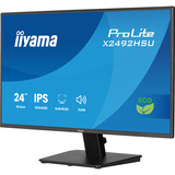 iiyama ProLite X2492HSU-B1 Monitor PC 60,5 cm (23.8") 1920 x 1080 Pixel Full HD LED Nero, Monitor LED Nero (opaco), 60,5 cm (23.8"), 1920 x 1080 Pixel, Full HD, LED, 3 ms, Nero