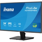 iiyama X2492HSU-B1, Monitor LED Nero (opaco)