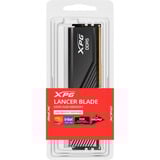 ADATA LANCER BLADE RGB DDR5 memoria 16 GB 1 x 16 GB 288-pin DIMM Data Integrity Check (verifica integrità dati) Nero, 16 GB, 1 x 16 GB, DDR5, 6400 MHz, 288-pin DIMM