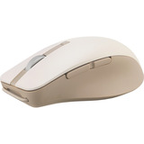 ASUS SmartO MD200 Silent Plus mouse Ufficio Ambidestro RF senza fili + Bluetooth Ottico 4200 DPI beige, Ambidestro, Ottico, RF senza fili + Bluetooth, 4200 DPI, Beige