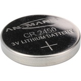 Ansmann CR 2450 Batteria monouso CR2450 Ioni di Litio argento, Batteria monouso, CR2450, Ioni di Litio, 3 V, 1 pz, Nichel