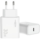 Ansmann Home Charger HC130PD / 3 A / 30 W / 1 porta, Caricabatterie bianco