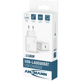 Ansmann Home Charger HC130PD / 3 A / 30 W / 1 porta, Caricabatterie bianco