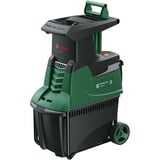 Bosch AXT 25 TC tritaerba 2500 W 53 L Turbina, Chopper verde/Nero, 4,5 cm, 53 L, Turbina, Nero, Verde, 89 dB, 2500 W