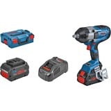 Bosch GDS 18V-1000 C Professional 1750 Giri/min Nero, Blu, Avvitatore blu/Nero, Cacciavite a percussione, Impugnatura a pistola, 1/2", Nero, Blu, 1750 Giri/min, 1300 Giri/min
