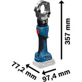 Bosch GPH 18V-60, 06019P0100, Stampa blu