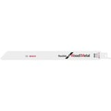 Bosch Lame per sega a gattuccio S 1122 VF Flexible per legno e metallo, 25 pezzi, Lama per sega 