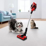 Bosch Serie 8 BBS81PETM aspirapolvere senza filo Rosso Senza sacchetto rosso/Nero, Secco, Filtro igienico, Ciclonico, Pavimento, Tappeto, Superfici rigide, Gradini, Tappezzeria, 76 dB, Senza sacchetto