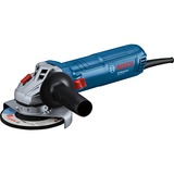 Bosch Smerigliatrice angolare GWS 12-125 Professional + Disco da taglio diamantato blu