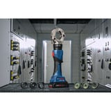 Bosch Strumento di pressatura idraulico a batteria GPH 18V-60 Professional solo, 18 Volt, Stampa blu