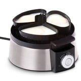 Cloer 6070 Pentolino per uova 7 uovo/uova 435 W Nero, Argento, Cuociuova accaio/Nero, 210 mm, 180 mm, 150 mm, 1,1 kg, 220 - 240 V