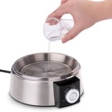 Cloer 6070 Pentolino per uova 7 uovo/uova 435 W Nero, Argento, Cuociuova accaio/Nero, 210 mm, 180 mm, 150 mm, 1,1 kg, 220 - 240 V