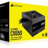Corsair CX650 650W, Alimentatore PC Nero