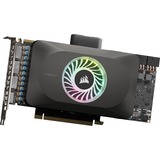 Corsair iCUE LINK XG3 RGB HYBRID GPU raffreddatore a liquido (4090/4080), Raffreddamento ad acqua Nero