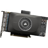 Corsair iCUE LINK XG3 RGB HYBRID GPU raffreddatore a liquido (4090/4080), Raffreddamento ad acqua Nero