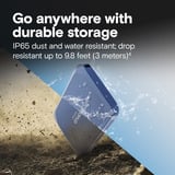 Crucial X10 Portable SSD 4 TB, Disco a stato solido blu