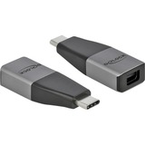 DeLOCK 64121 adattatore grafico USB 4096 x 2160 Pixel Grigio grigio/Nero, 3.2 Gen 1 (3.1 Gen 1), USB tipo-C, 1, 4096 x 2160 Pixel