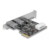 DeLOCK Scheda PCIe x1 a 2x USB 3.2 Gen 1 esterni, Controller USB 