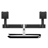 Dell Pro Dual-Monitorstandfuß MDS26, Base per monitor Nero/Argento