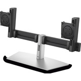 Dell Pro Dual-Monitorstandfuß MDS26, Base per monitor Nero/Argento