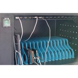 Digitus Armadio di ricarica mobile, 16 stazioni di ricarica, per tablet fino a 14", Stazione di ricarica Nero