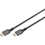 Digitus Cavo di collegamento DisplayPort 1.4 Premium, UHD 8K Nero/grigio