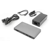 Digitus Docking station Thunderbolt 3 8K argento