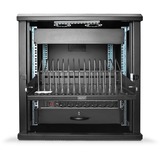 Digitus Mensola estraibile per tablet, portatili, smartphone, Il vano inferiore Nero, portatili, smartphone, Mensola per scaffale, Nero, Acciaio, 50 kg, Cina, 48,3 cm (19")
