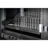 Digitus Mensola estraibile per tablet, portatili, smartphone, Il vano inferiore Nero, portatili, smartphone, Mensola per scaffale, Nero, Acciaio, 50 kg, Cina, 48,3 cm (19")