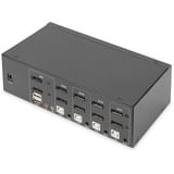 Digitus Switch KVM DisplayPort 4x 1 Nero