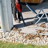 EINHELL GE-CL 18/1 Li E-Solo 210 km/h rosso/Nero, Soffiatore portatile, 210 km/h, 105 m³/h, Nero, Rosso, 12000 Giri/min, Batteria